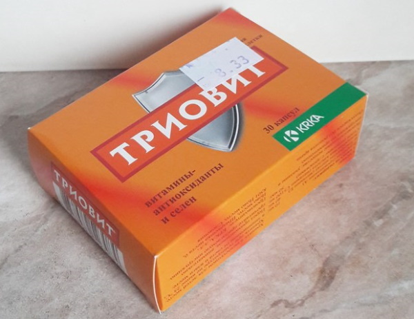 Triovit (Triovit) vitamini za ženske z mastopatijo. Ocene