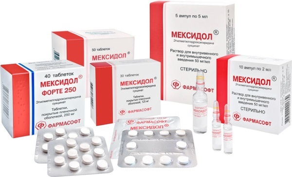 Analogi Mexidola (Mexidol) v ampulah, tabletah, injekcijah. Cene, ocene