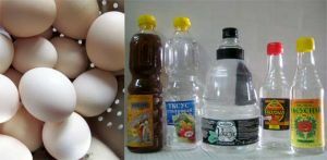 Kezelése a sarkú ecet és a tojás - receptek és tippek