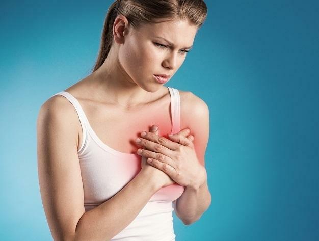 Krūtinės skausmas yra panašus į angina