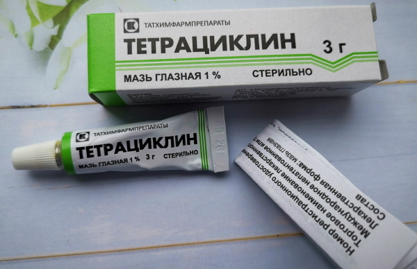Tetracycline ointment (Tetracycline) for children's eyes. Instructions for use