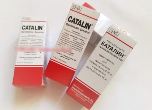 Catalin eye drops. Price, instructions for use, analogs