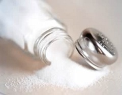 overskydende salt