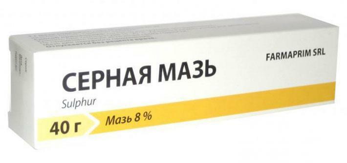 Sera Ointment for the treatment of seborrhea of ​​the scalp