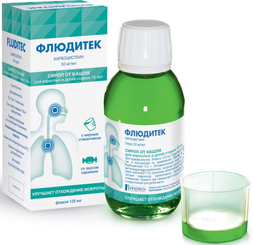 Fluiditek for children and analogues are cheaper. Price