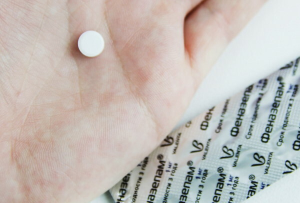 Tablety fenazepamu 1, 2,5 mg. Dávkování, návod k použití, cena