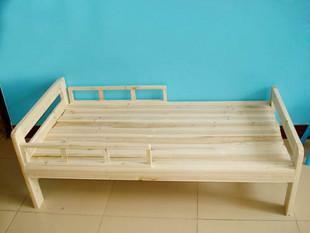 Rigid wooden bed for children with scoliosis