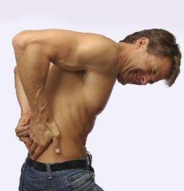 Nugaros skausmas yra smegenų žandikaulio simptomas