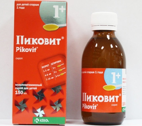 Pikovit syrup, tablets for children. Instructions for use, price, reviews