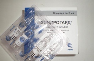 Pharmacokinetics of the drug chondrohard
