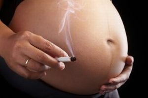 těhotné kouří