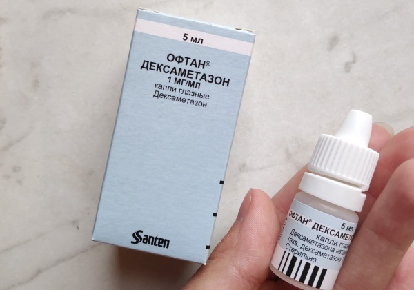 Oftan Dexamethasone eye drops. Instructions for use, price, reviews
