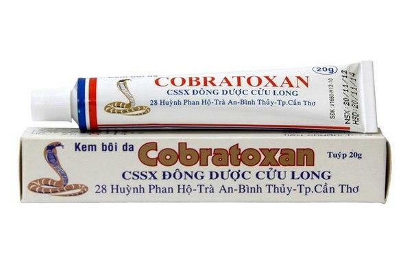 Cobratoxan( salep dengan racun ular)