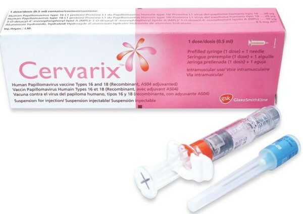 HPV vakcína. Recenze lékařů, cena
