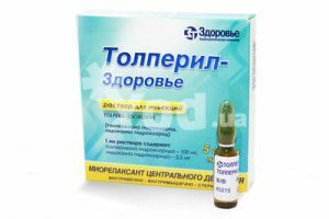 Injektioner og piller Tolperil: indikationer, instruktioner, anmeldelser