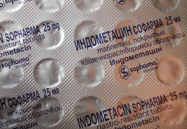Indometacin-Tabletten, Injektionen. Anwendungshinweise, Bewertungen
