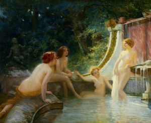 Terapeutisk badning i Romerriget