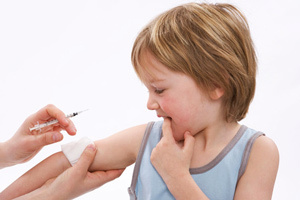 Injektionesteen annos lapsille