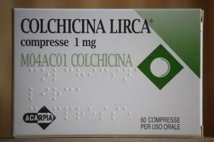Colchicina( em comprimidos) é uma cura para a gota