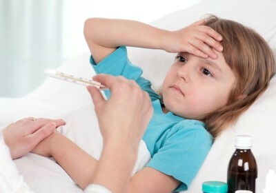 Oppkast, diaré og høy feber 38-39 i et barn - hva skal jeg gjøre?