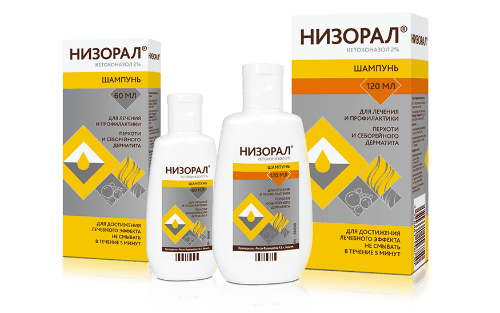 Nizoral shows excellent results with active hair loss