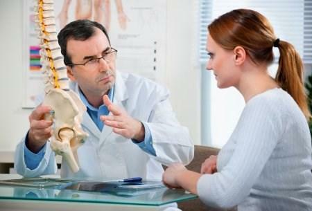 Diagnose von Osteochondrose