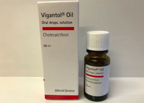 Vigantol and analogs of the drug for children, oil-based