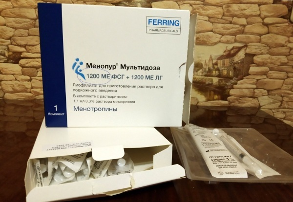 Menopur. Recenzii pentru stimularea FIV, ovulație, instrucțiuni de utilizare