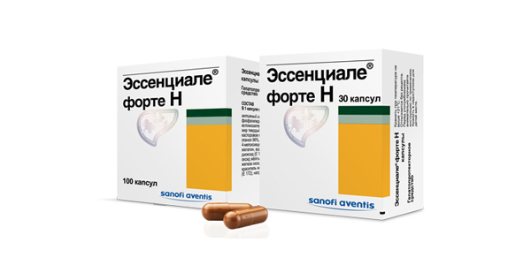 Essentiale forte - hepatoprotector פופולרי