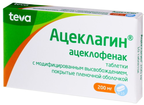 Aceclofenac 100 mg tabletter. Bruksanvisning, pris, anmeldelser