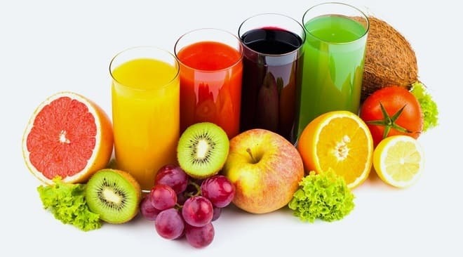 Sucuri pentru gastrită: puteți bea din băuturi, mere, rodie